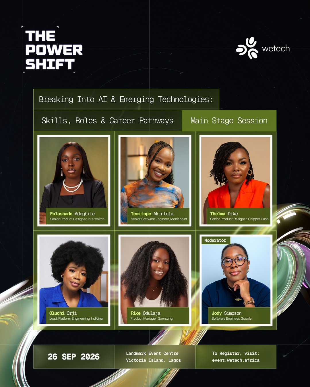 Wetech Flagship Conference panel featuring Fike Odulaja